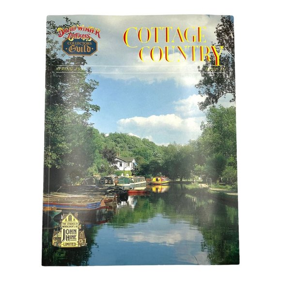 David Winter Cottage Collectors Guild Country Magazine and Inserts 1993 - Picture 2 of 10
